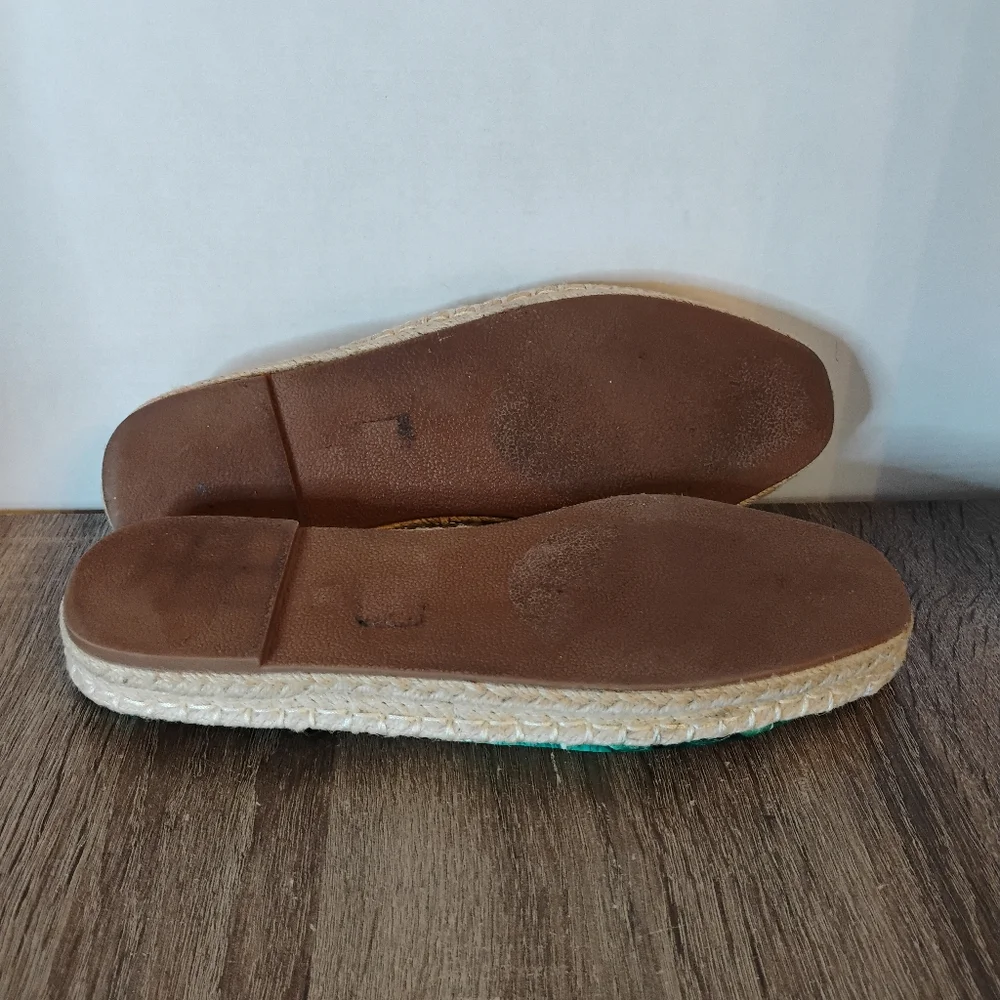 Chinese laundry Los Angeles Tropical Print/Embellish Espadrilles - Picture 11 of 11